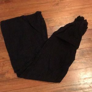 Black Linen Pants